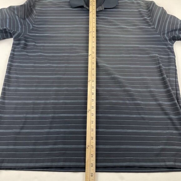 Nike Golf Dri-Fit Polo Shirt Men’s 2XL Red Solid Blue Stripe Lot of 2 - Picture 4 of 13